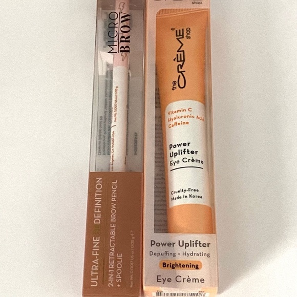 The Crème Shop Brow Pencil & Spooley Blonde / Power Uplifter Eye Crème Vitamin C - Picture 4 of 7